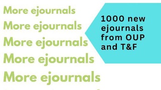 New Ejournals