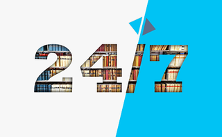 24/7 at Harrison Library