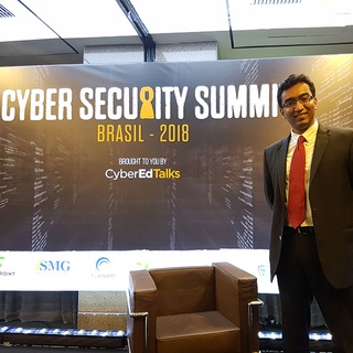 Cyber security academic expert attends Brazil summit