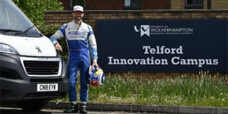 Racing driver turns delivery driver in the effort to supply PPE for care workers