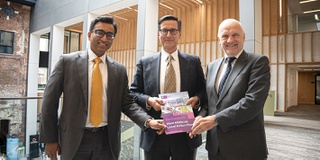 A group of attendees at the Innovate UK launch of action plan