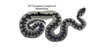 A logo image of a snake