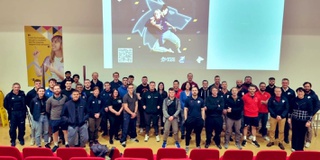 Image of judo practitioners from the University