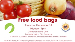 SU free food bags 14 December