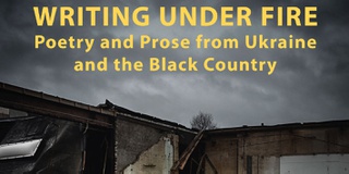 A graphic of the title of a book cover