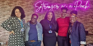 Angela Spence Foundation launch event group photograph of members at the SU