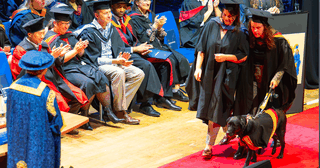 CLASS OF 2025: Visually impaired student, graduates with guide dog by her side