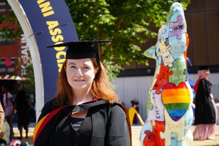 Claire Macdonald Master of Laws graduate July graduation