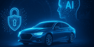 AI generated image of a car