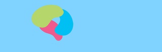Image shows the universities Mental Health and Wellbeing logo composed of 3 overlapping shapes (one light green, one pink and one blue) that together form an image of a human brain