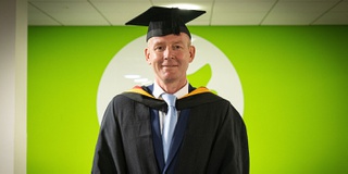 CLASS OF 2022: James gets fired up about his degree in Fire & Rescue