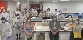 Students shine a light on new methods of Covid-19 testing