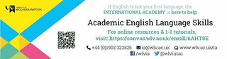 International Academy provides English Language Support across the University